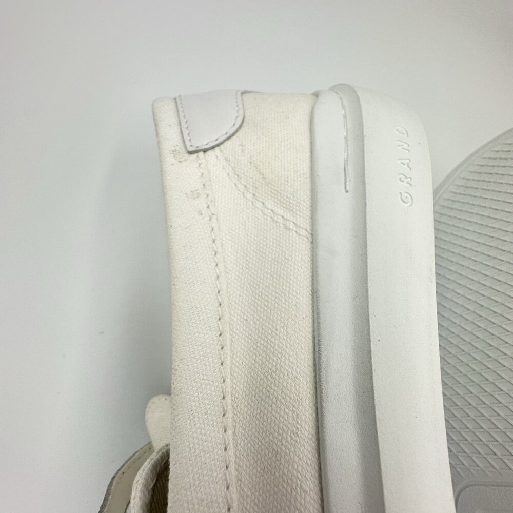 Cole Haan Grand 360 Womens 10.5B White Casual Penny Loafers Shoes Slip On W23260 - Picture 11 of 12
